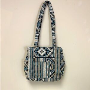 Canyon Sky - A Southern Inspiration - Fabric Shoulder Bag Double Strap Aztec